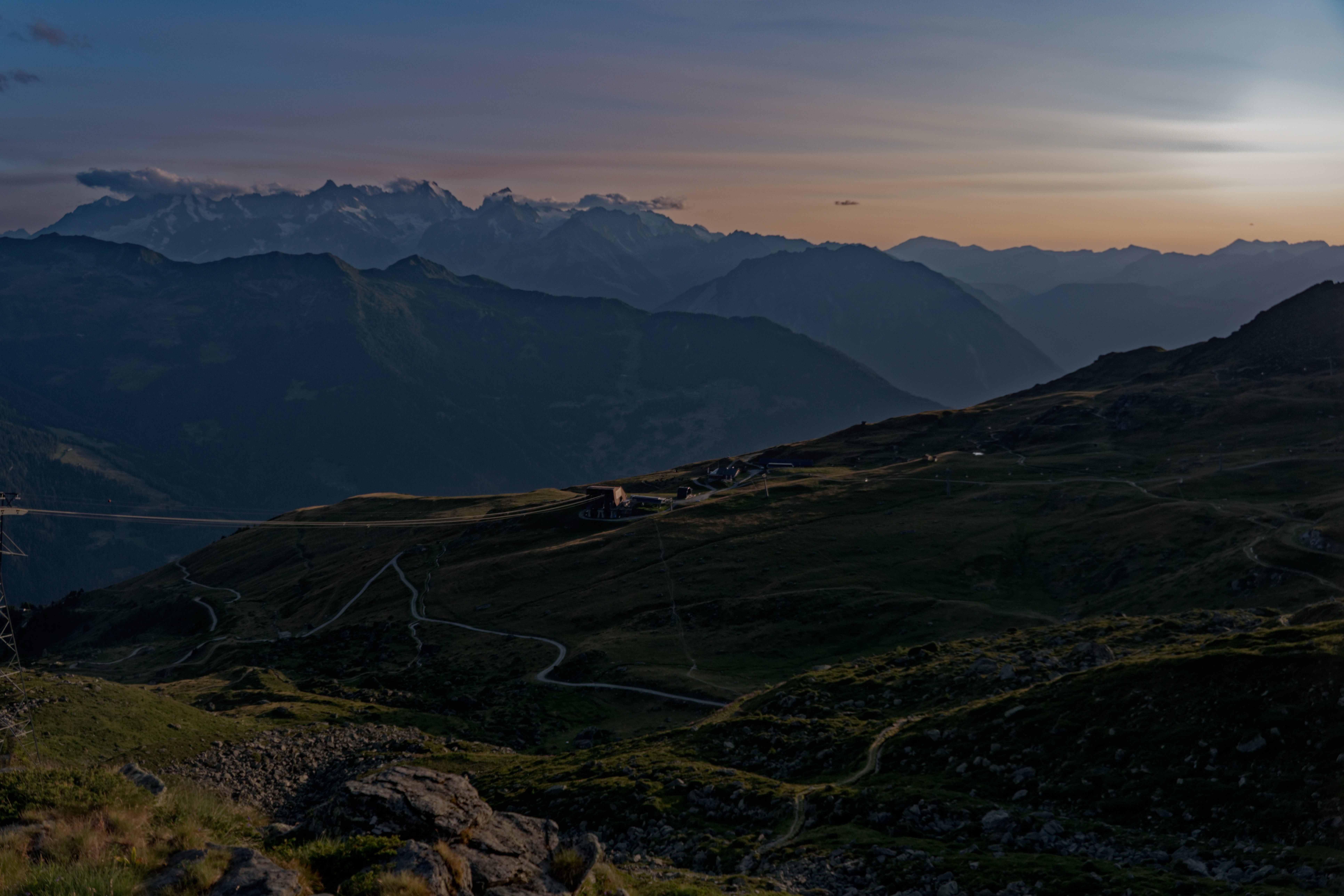 Sunset at Mont Fort